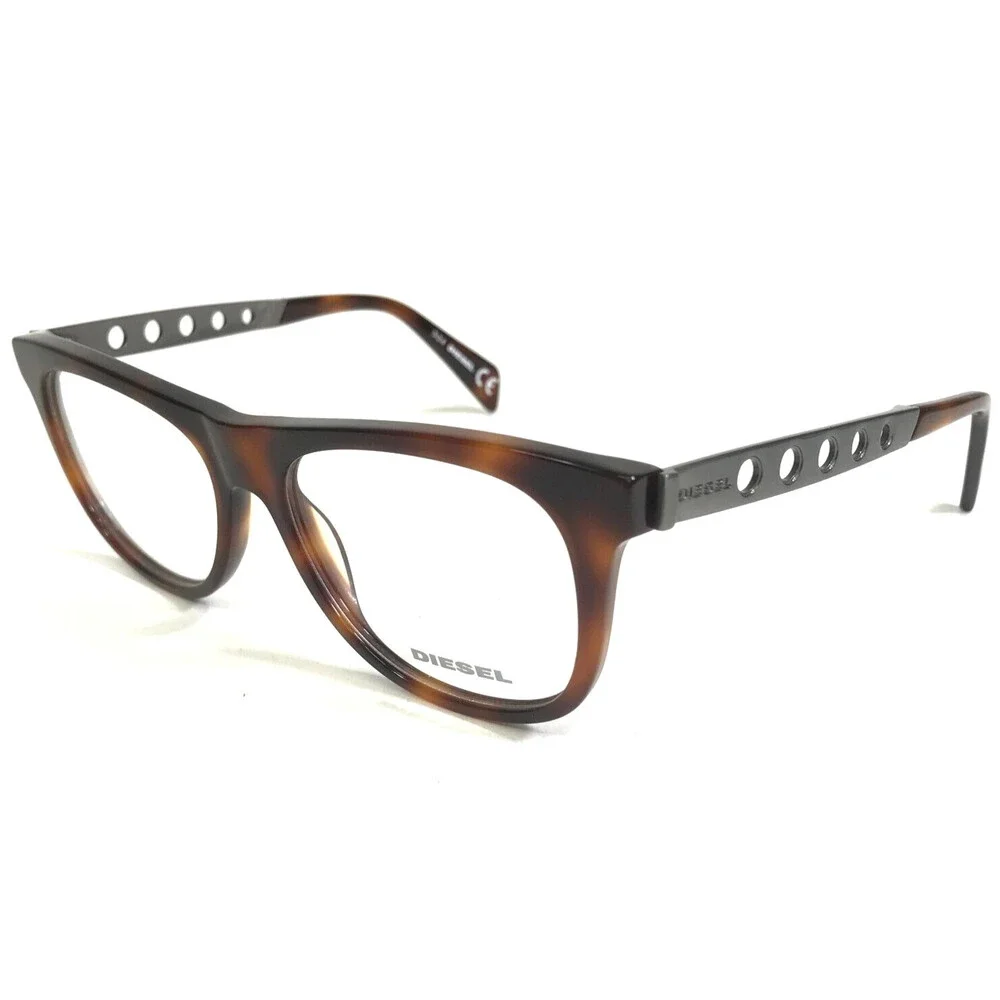 Diesel Eyeglasses Frames DL5115 Col.052 Grey Brown Tortoise Square 54-16-145